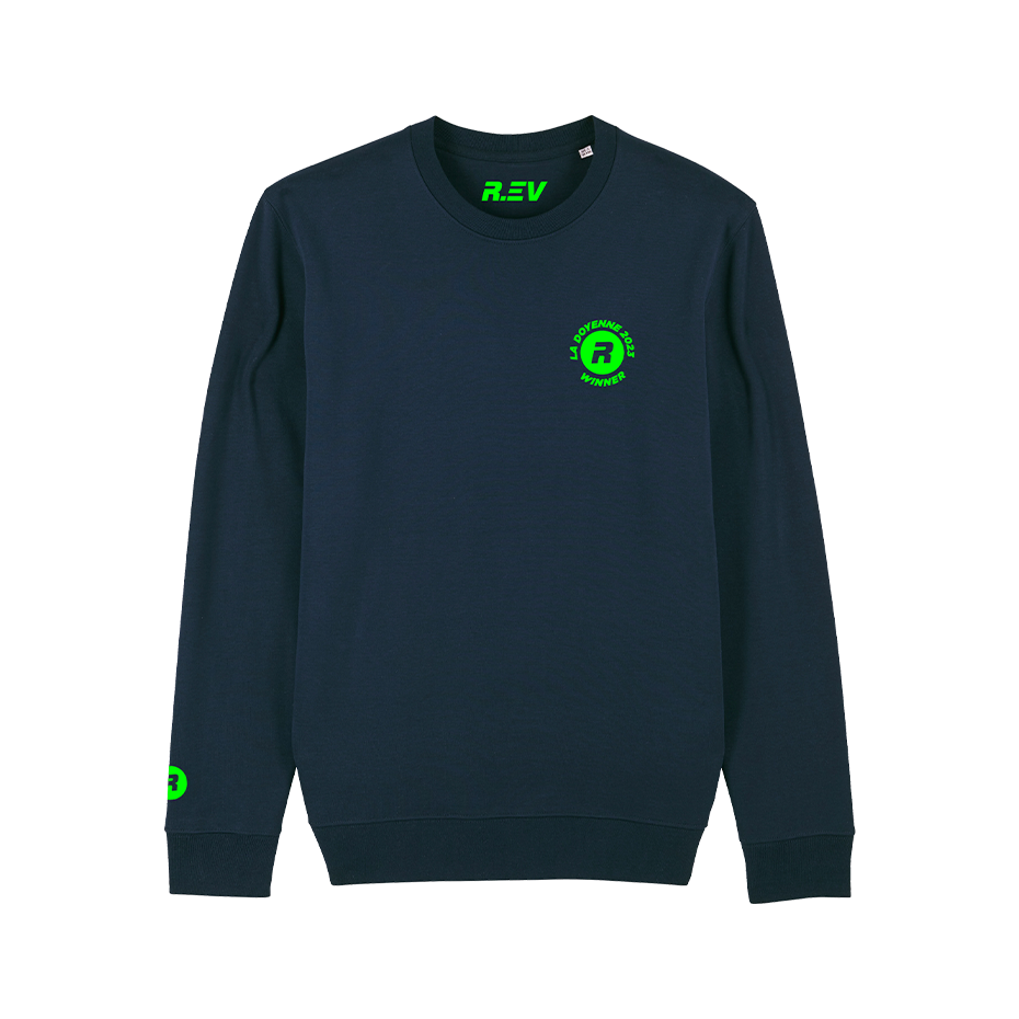 R.EV LA DOYENNE ROUTE SWEATER NAVY