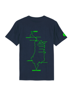 R.EV LA DOYENNE ROUTE T-SHIRT NAVY