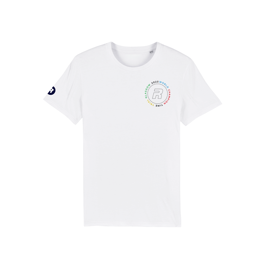 R.EV WORLD CHAMP TT "BULLET" T-SHIRT WHITE
