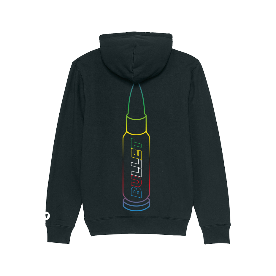R.EV WORLD CHAMP TT "BULLET" HOODIE BLACK