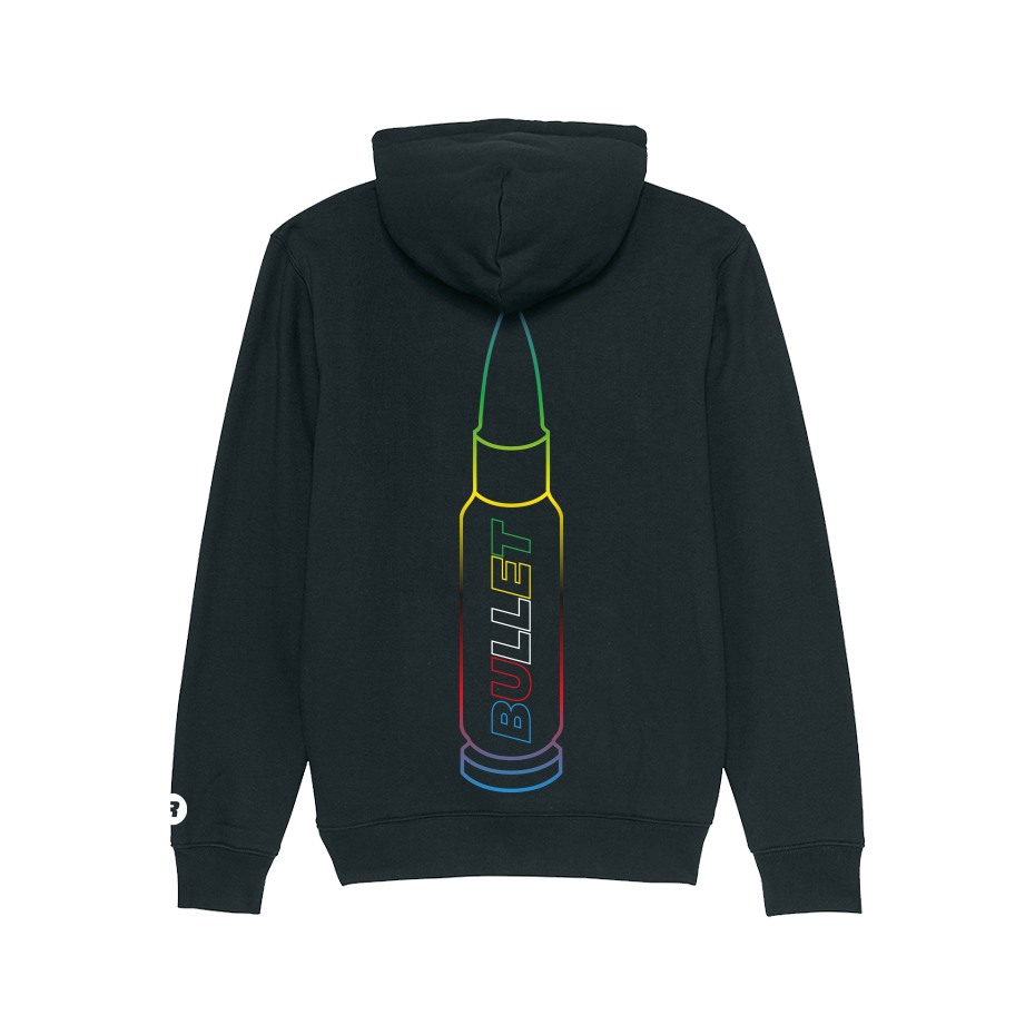 R.EV WORLD CHAMP TT "BULLET" HOODIE BLACK