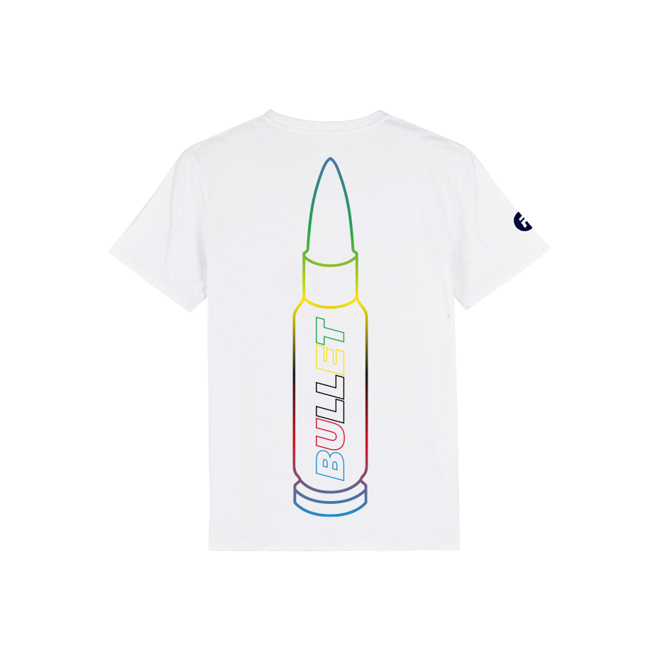 R.EV WORLD CHAMP TT "BULLET" T-SHIRT WHITE
