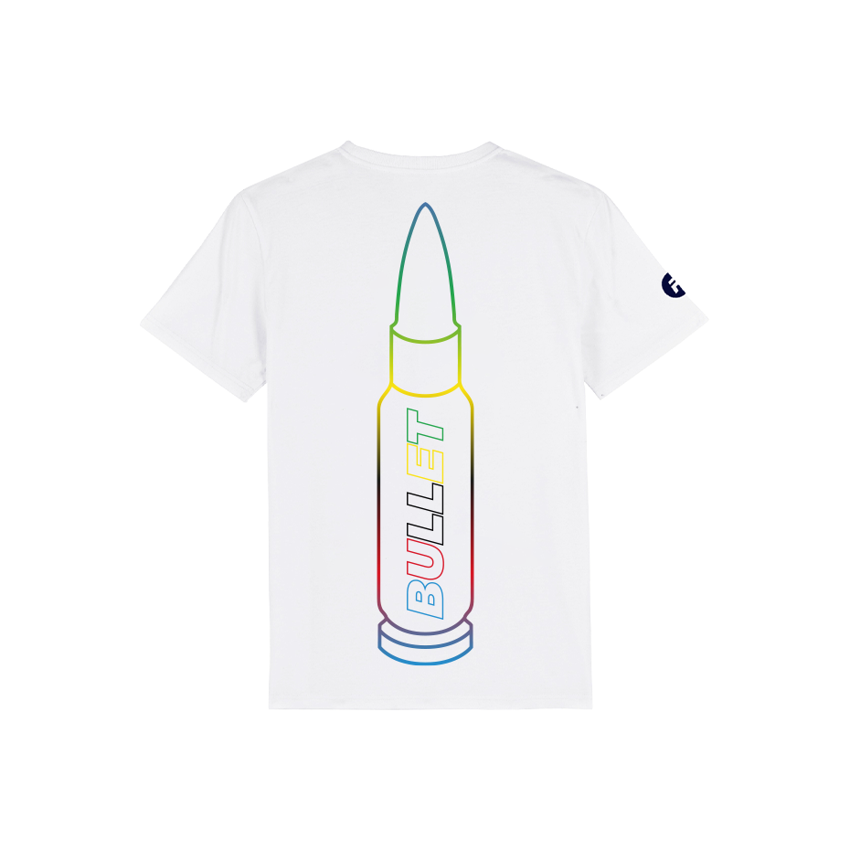 R.EV WORLD CHAMP TT "BULLET" T-SHIRT WHITE