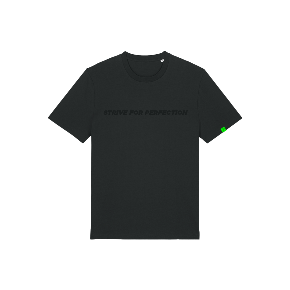 R.EV STRIVE FOR PERFECTION T-SHIRT BLACK
