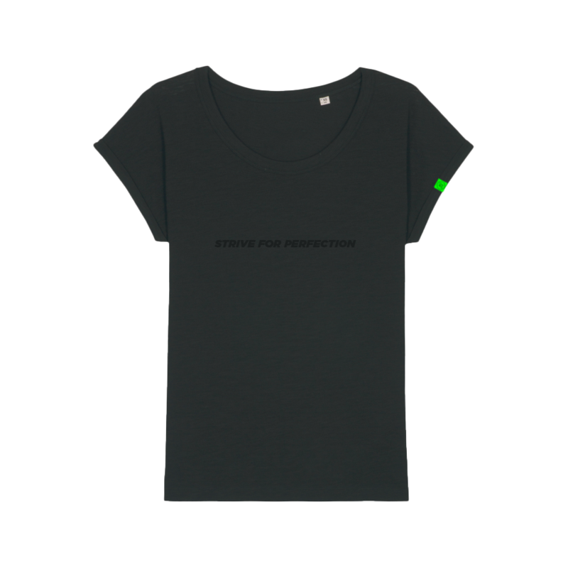R.EV STRIVE FOR PERFECTION T-SHIRT BLACK (ROUNDER)