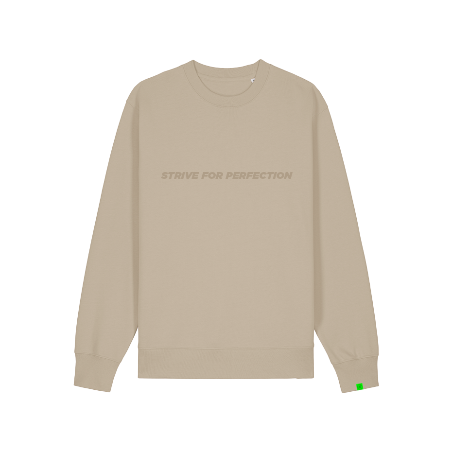 R.EV STRIVE FOR PERFECTION CREWNECK BEIGE