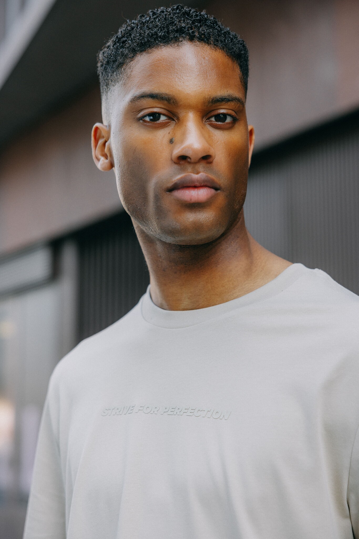 R.EV STRIVE FOR PERFECTION T-SHIRT DESERT DUST