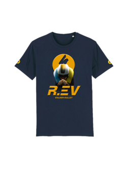 R.EV GOLDEN BULLET T-SHIRT BLUE KIDS