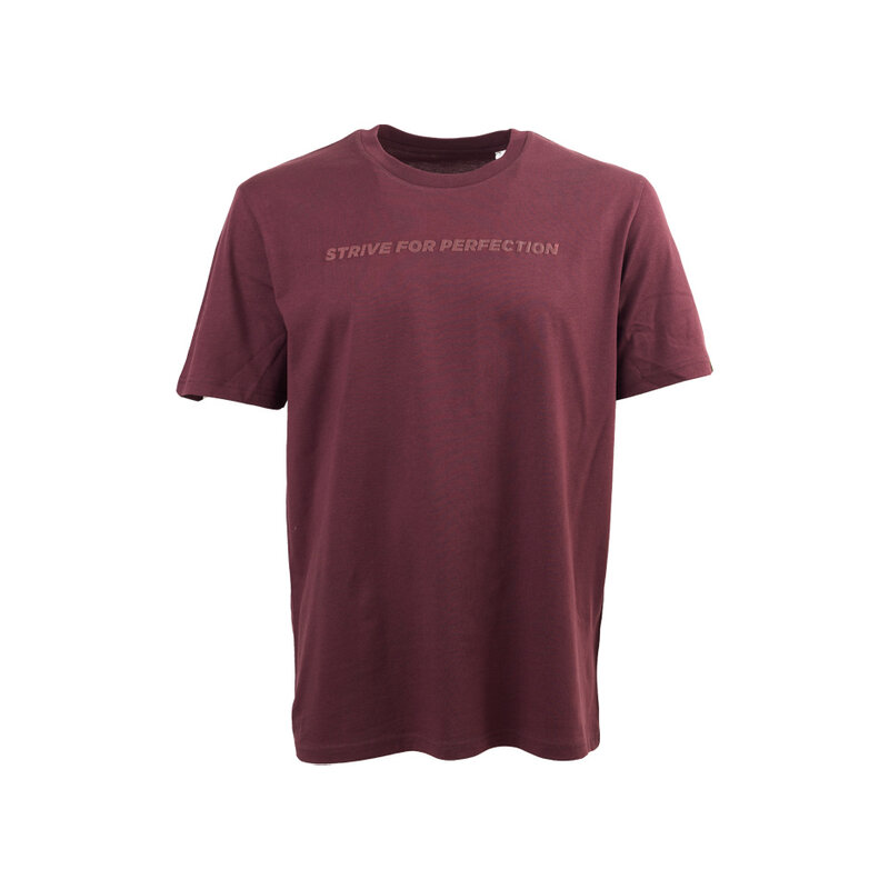 R.EV “SFP” PUFF PRINT T-SHIRT RED BROWN