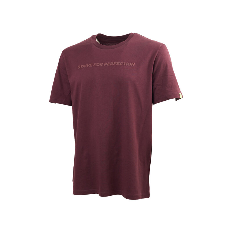 R.EV “SFP” PUFF PRINT T-SHIRT RED BROWN