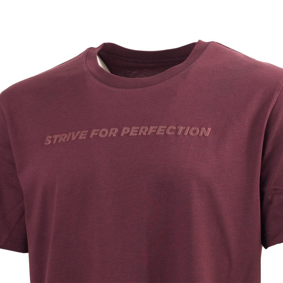 R.EV STRIVE FOR PERFECTION T-SHIRT RED BROWN
