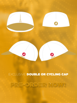 R.EV Casquette de cyclimse REV Gold x Castelli