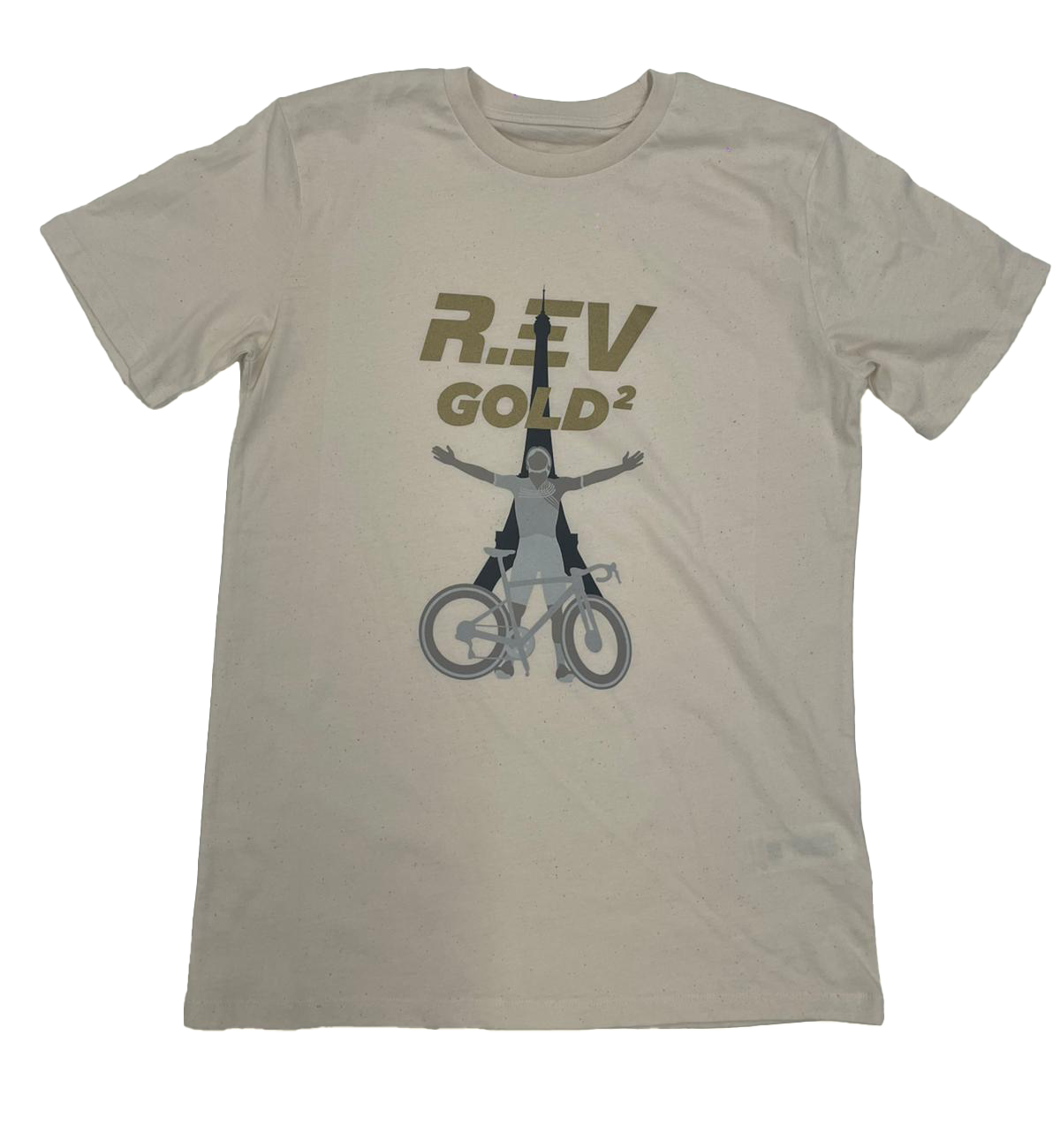 R.EV DOUBLE OR 2024 T-SHIRT NATURAL RAW KIDS