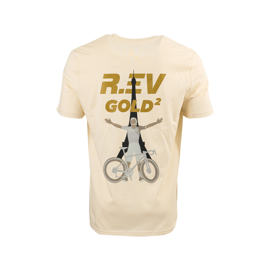 R.EV DOUBLE OR 2024 T-SHIRT NATURAL RAW KIDS