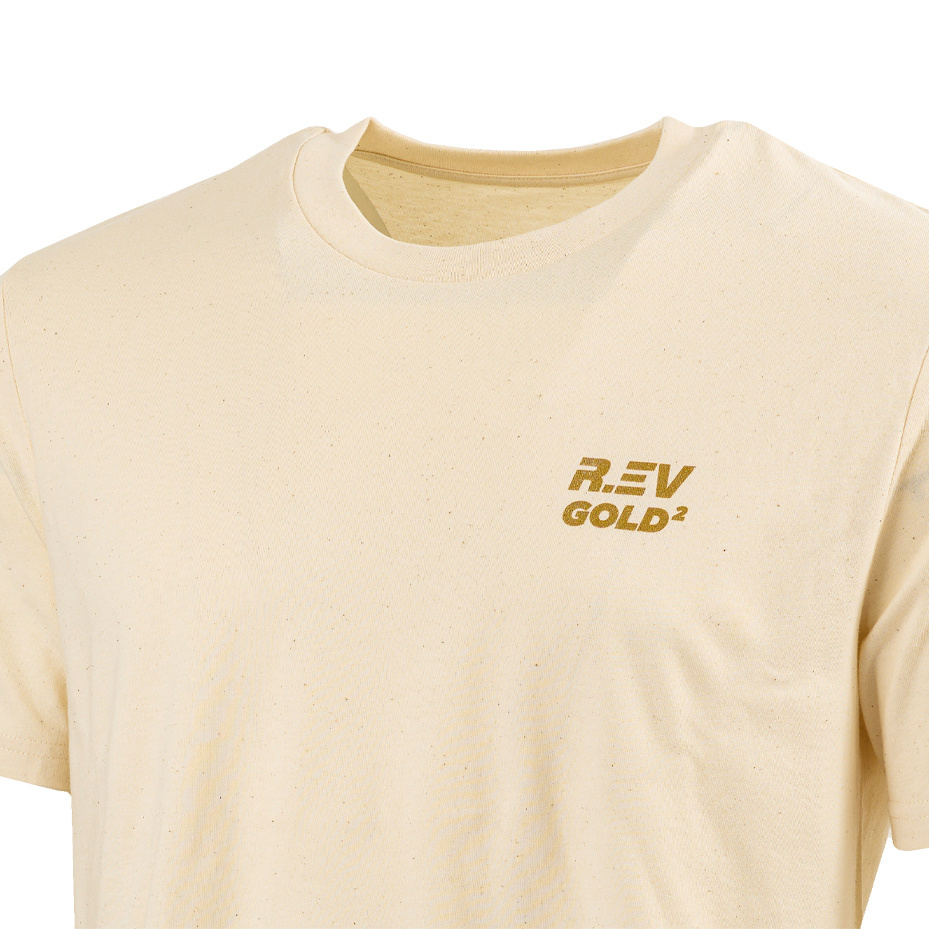 R.EV DOUBLE OR 2024 T-SHIRT NATURAL RAW