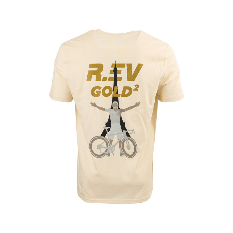 R.EV DOUBLE OR 2024 T-SHIRT NATURAL RAW