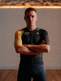 R.EV Maillot de cycliste REV GOLD 2 - Castelli