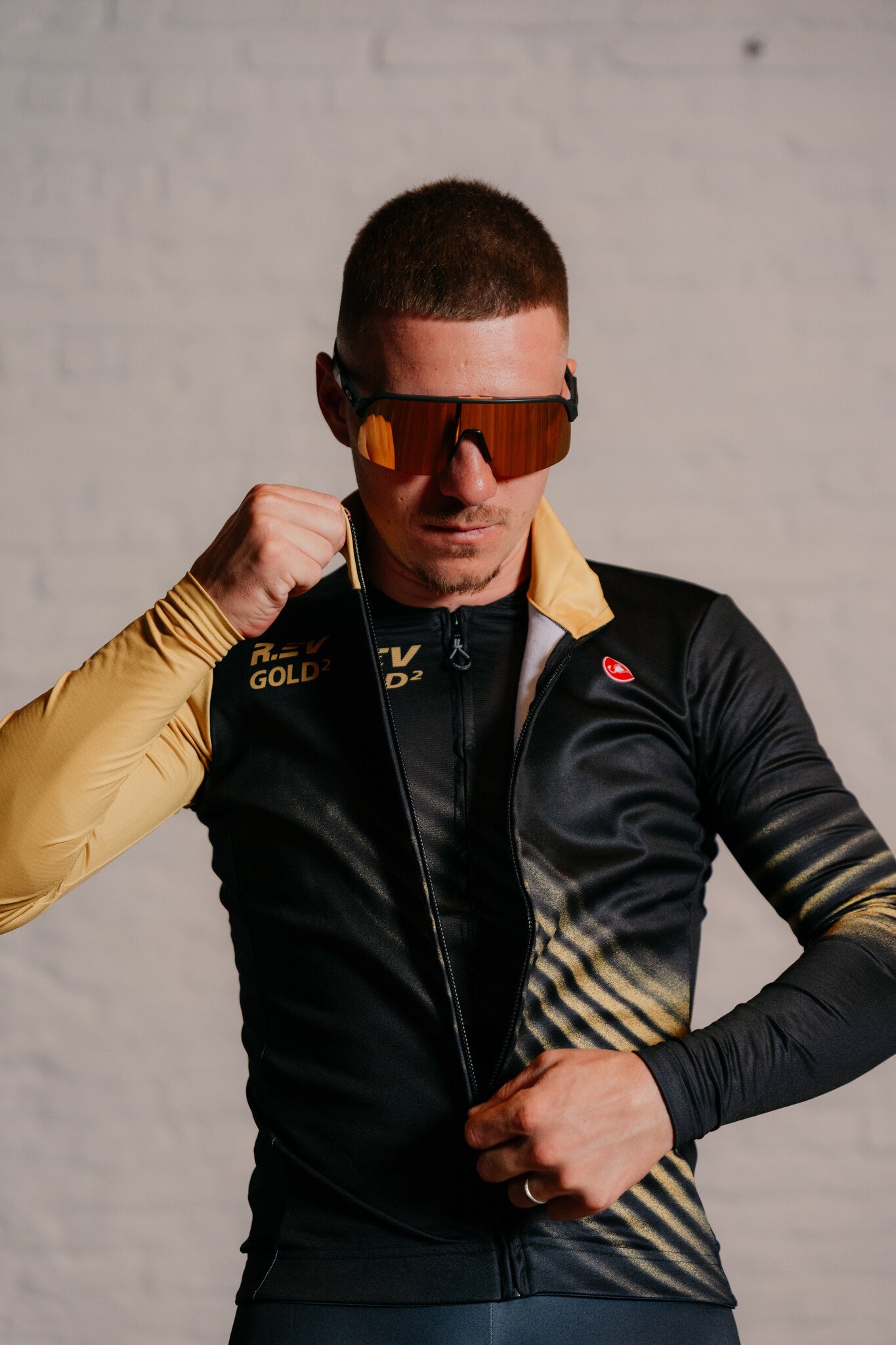 R.EV Long Sleeve Cycling Jersey REV GOLD 2 – Castelli