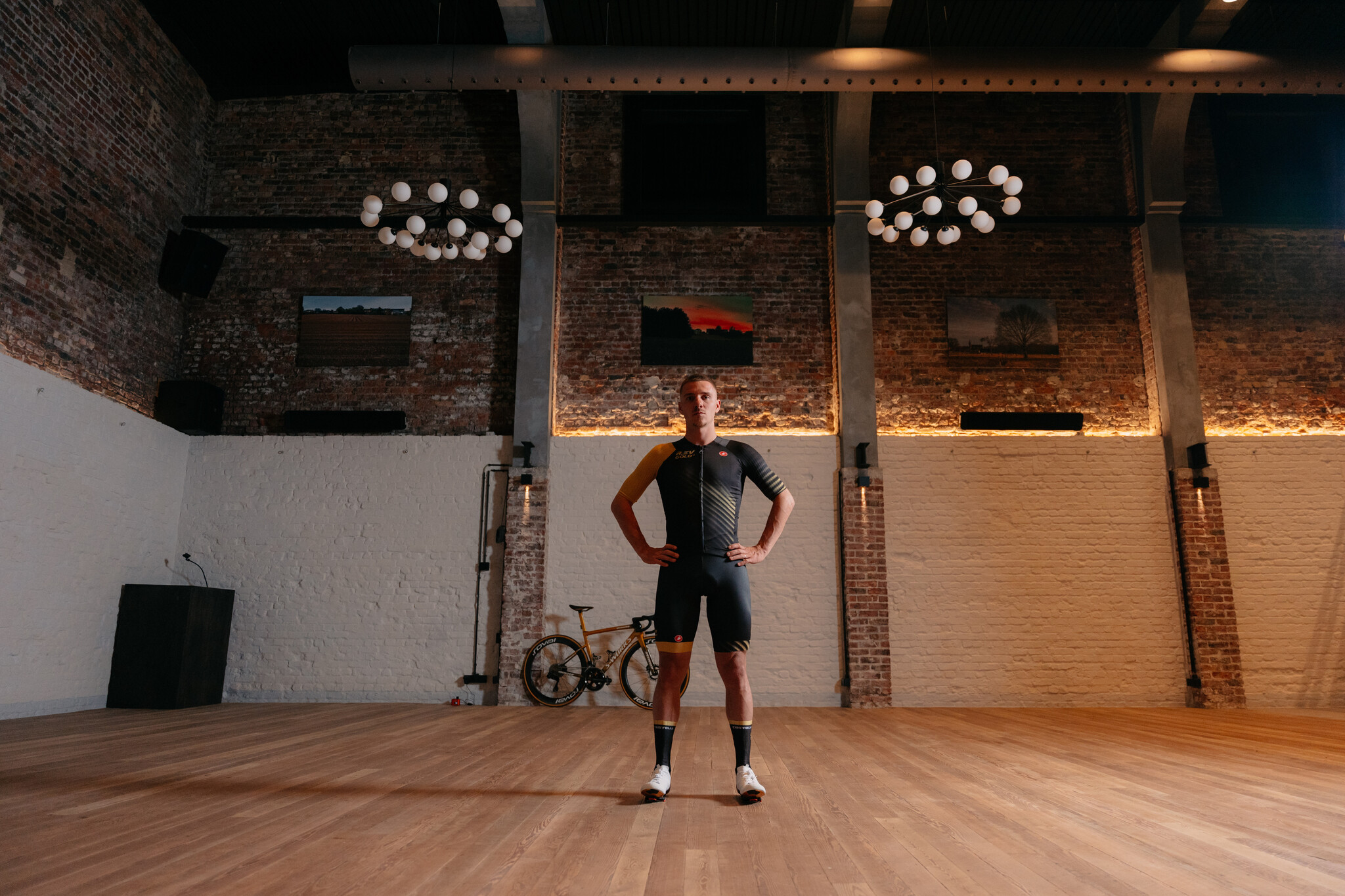 R.EV Cycling sock REV GOLD 2 x Castelli