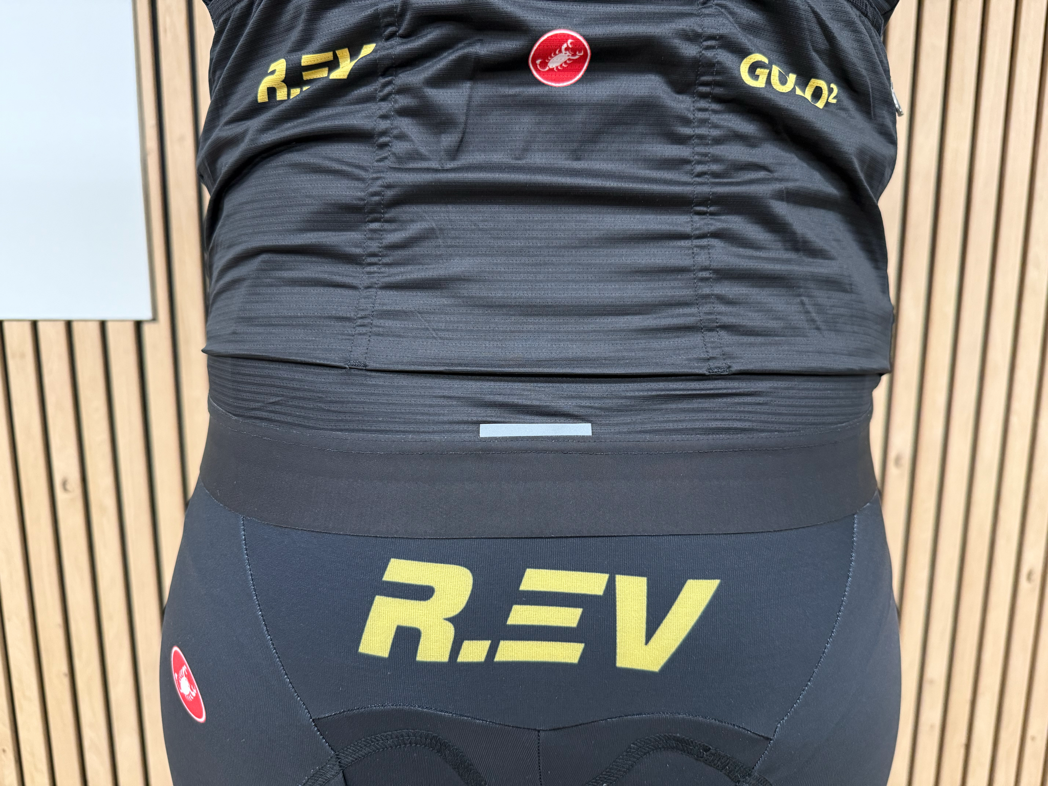 R.EV Long Cycling Bib Tights REV GOLD 2 – Castelli