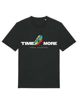 R.EV TIME 4 MORE BLACK TEE - FRONT PRINT