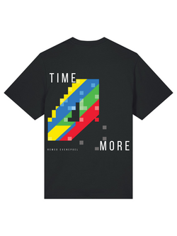 R.EV TIME 4 MORE BLACK TEE - BACK PRINT