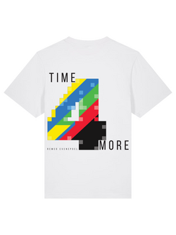 R.EV TIME 4 MORE WHITE TEE - BACK PRINT