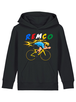 R.EV TIME 4 MORE KIDS BLACK HOODIE