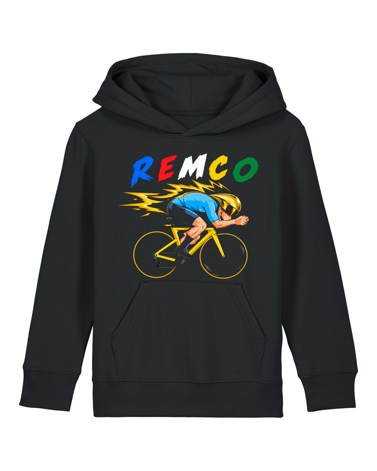 R.EV TIME 4 MORE KIDS BLACK HOODIE
