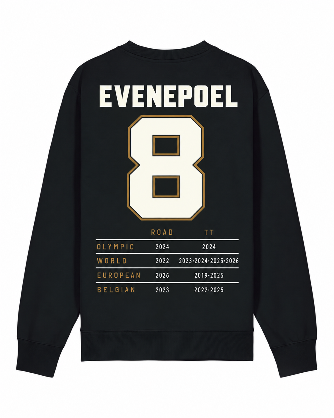 R.EV CHAMPIONS COLLECTION BLACK CREWNECK