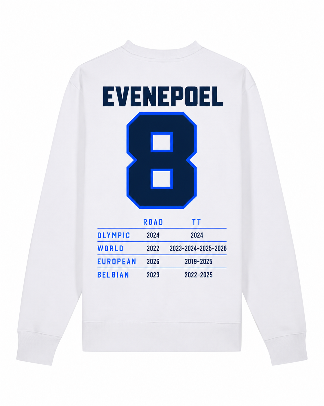 R.EV CHAMPIONS COLLECTION WHITE CREWNECK