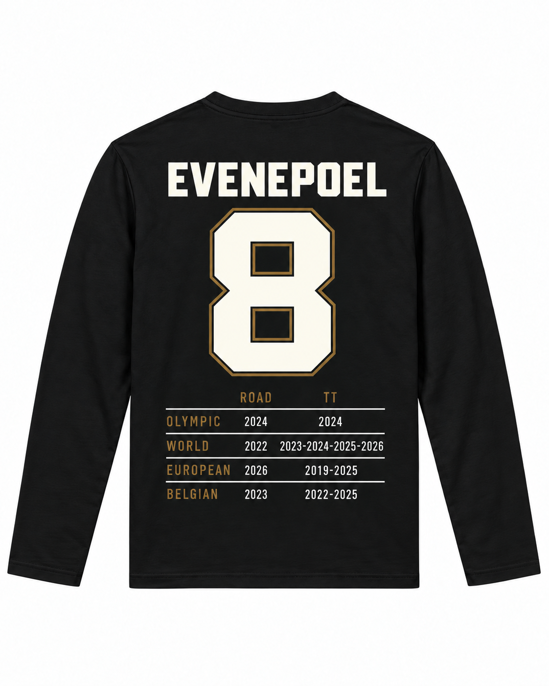 R.EV CHAMPIONS COLLECTION BLACK LONG SLEEVE