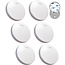 Easeware  ES-1 Rookmelder - Slank design - 10 jaar batterij 6-pack