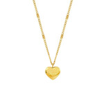 Carriez Gouden LOVE hart ketting