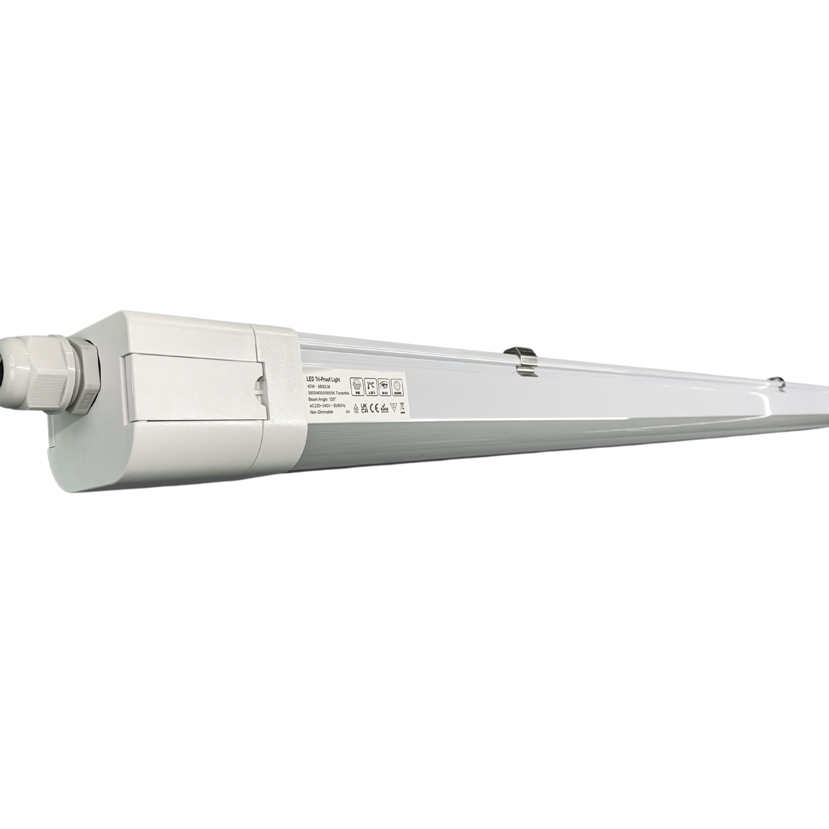 GHV LED TRI-PROOF 120CM - INSTELBAAR WIT 3000K/4000K/5000K - 40W