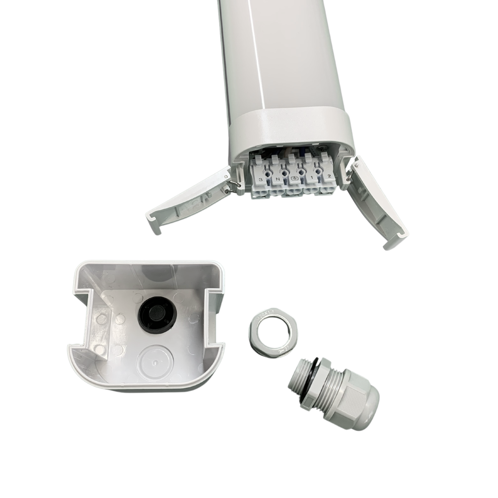 GHV LED TRI-PROOF 150CM - INSTELBAAR WIT 3000K/4000K/5000K - 60W
