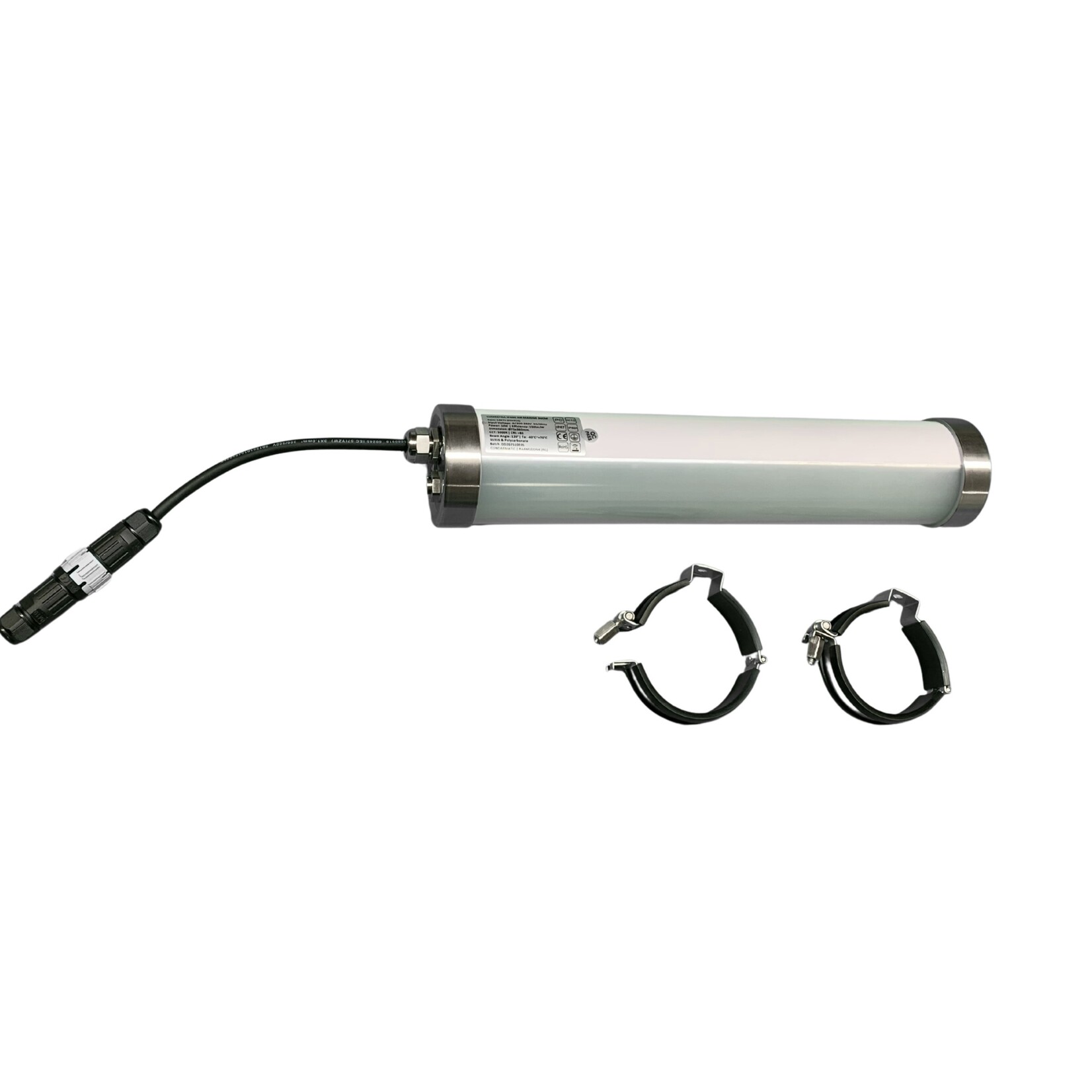 LUMESTRA IP69K HIGH RESISTANCE MARINE – PC – 36CM. – LUIKENWAGENVERLICHTING - -40°C tot +70°C