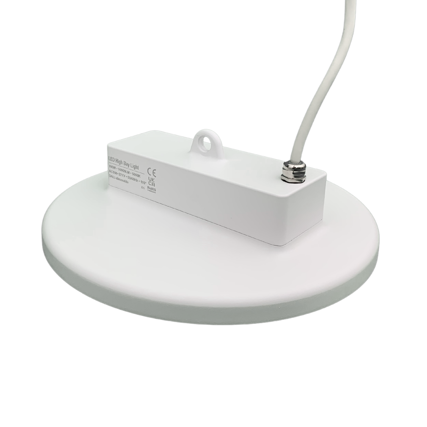 - VALUE+ LED HIGH BAY - HOOG COMFORT - WIT - 150W - 5000K - 110⁰ - DALI