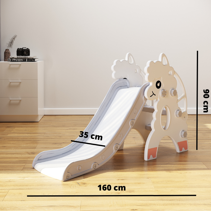Union-Play Slide sheep - white