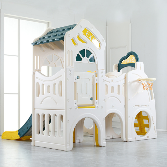 Union-Play Spielhausrutsche mit Schaukel