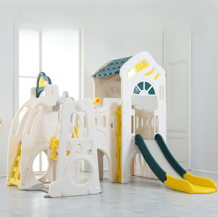 Union-Play Spielhausrutsche mit Schaukel