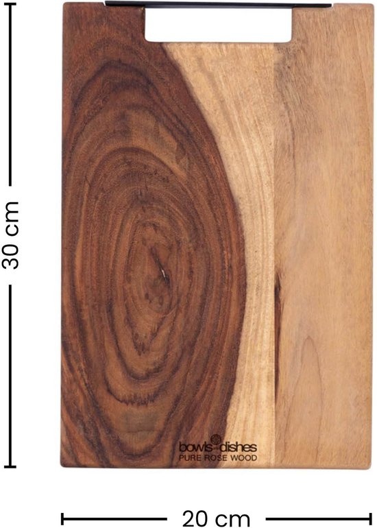 Bowls and Dishes Pure Rose Wood borrelplank Sentrade shop