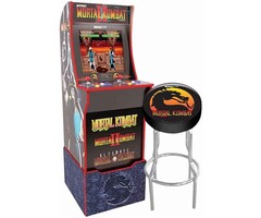 Mortal Kombat speelkast met kruk