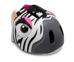 Crazy Safety Kinder Helm - Zebra