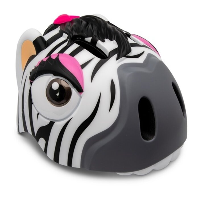 Crazy Safety Kinder Helm - Zebra