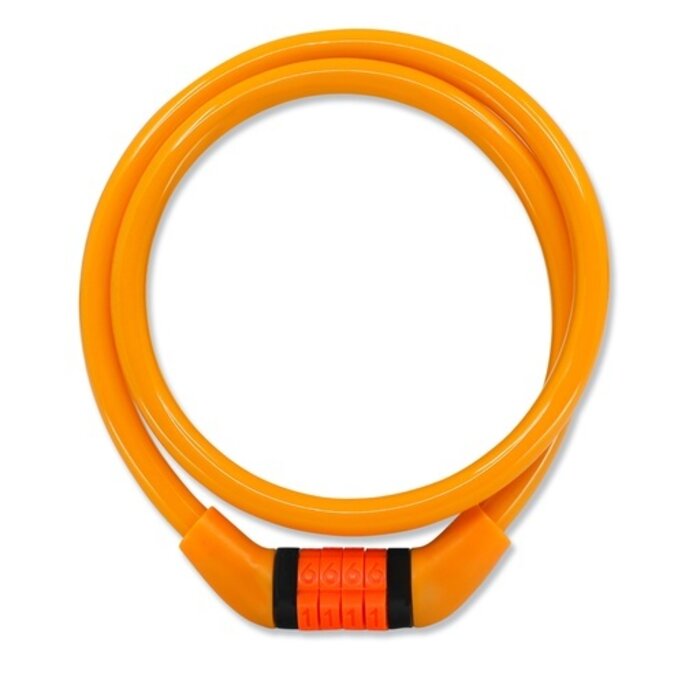 Crazy Safety Number lock - orange
