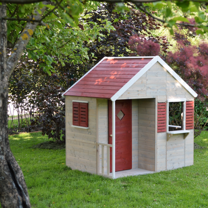 Spielhaus aus Holz - Copy