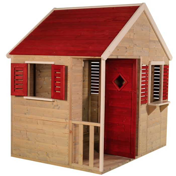 Spielhaus aus Holz - Copy