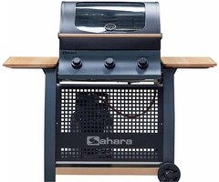 Sahara S350 Gas Barbeque 3 branders