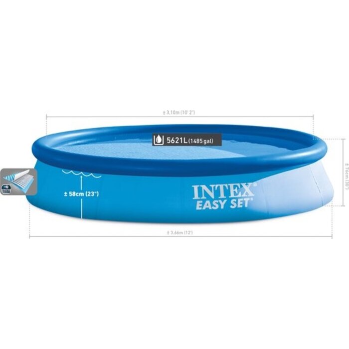 Bestway Intex Zwembad Fast set 366x76cm